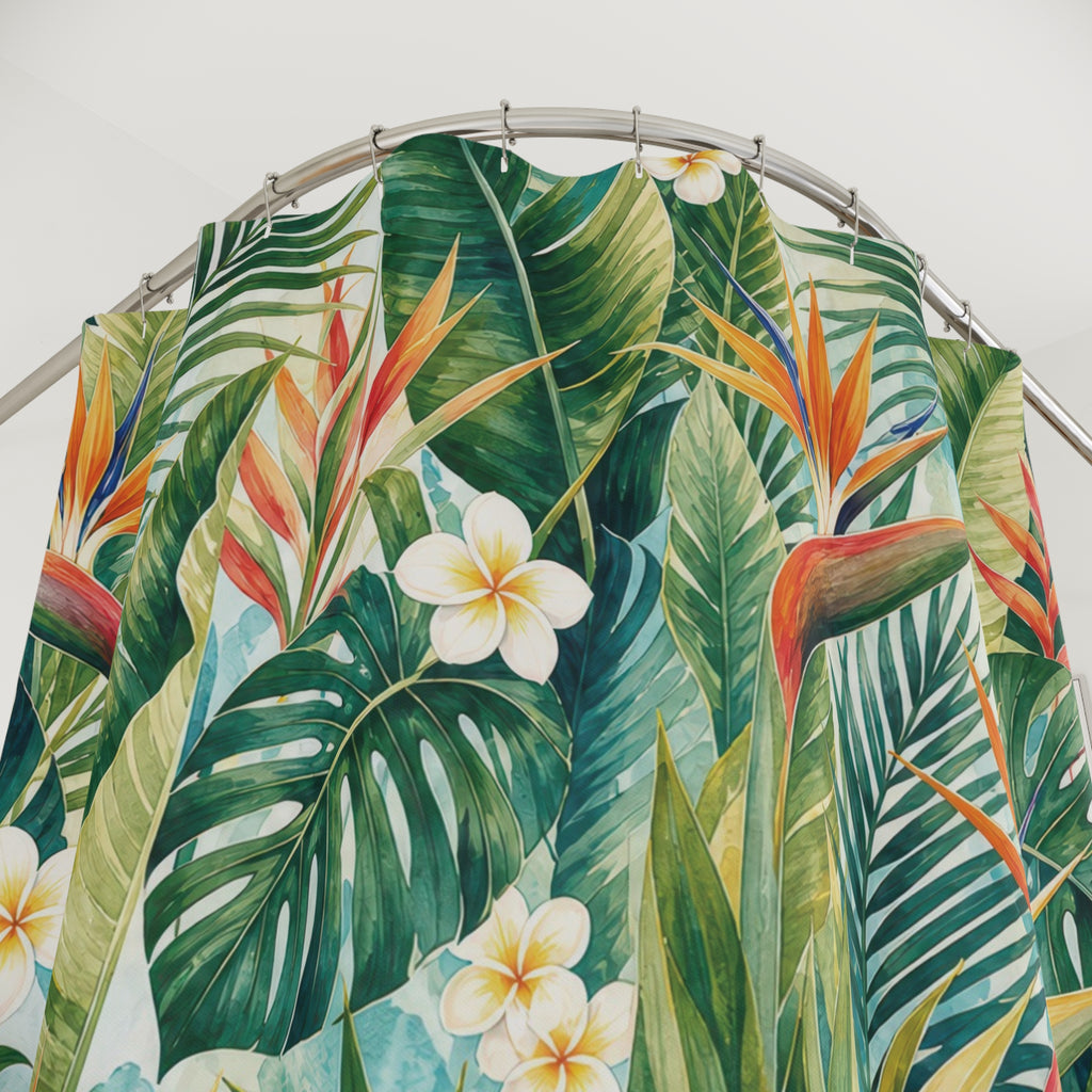 Bird of Paradise Shower Curtain