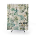 Painterly Feng Shui Shower Curtain