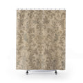 Gray Damask Shower Curtain