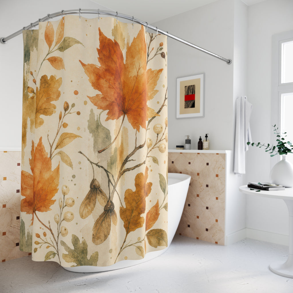 Fall Leaf Autumn Shower Curtain