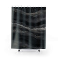 Black and Grey Shower Curtain