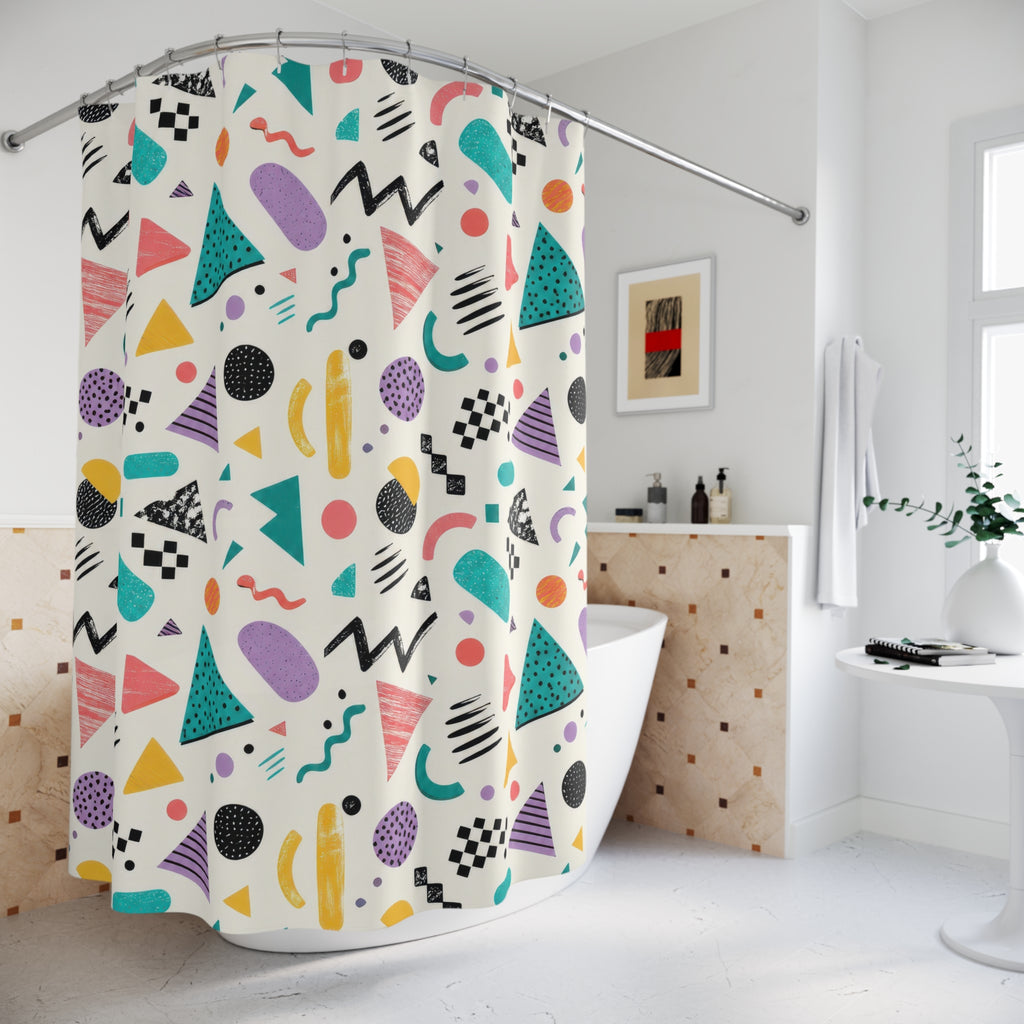 80s Shower Curtain