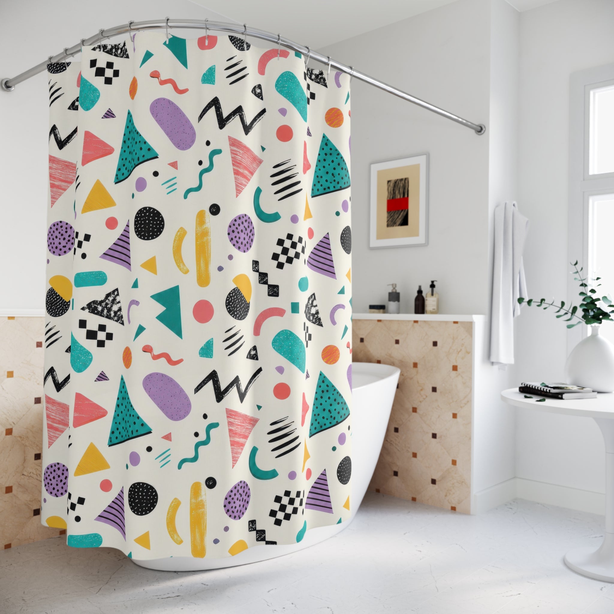 80s Shower Curtain