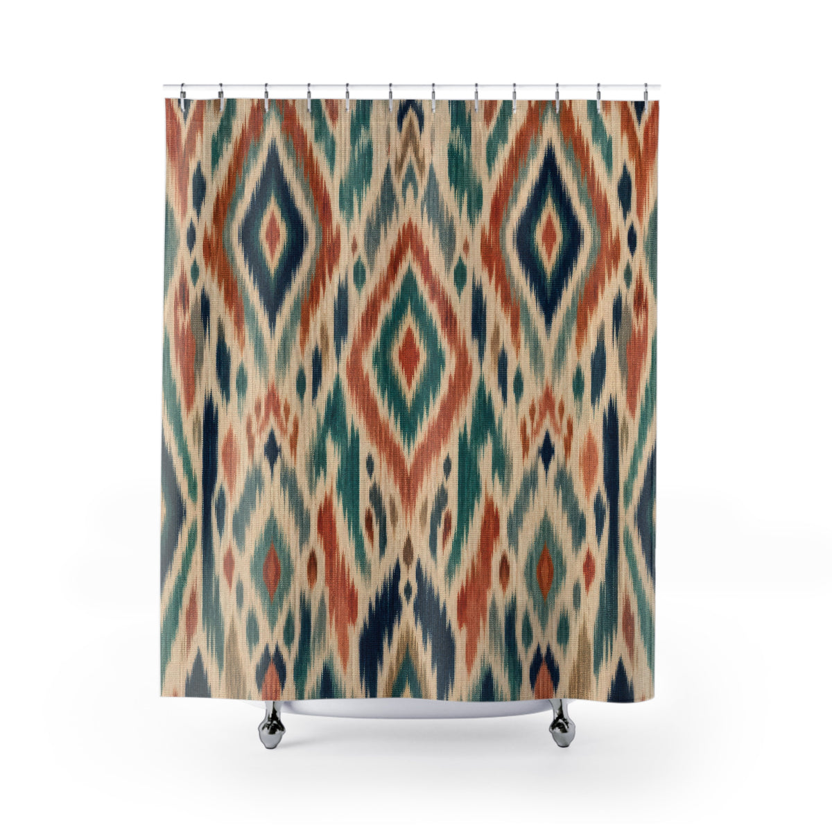 Ikat Shower Curtain