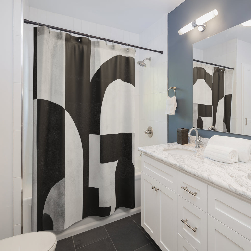 Modern Arch Abstract Shower Curtain