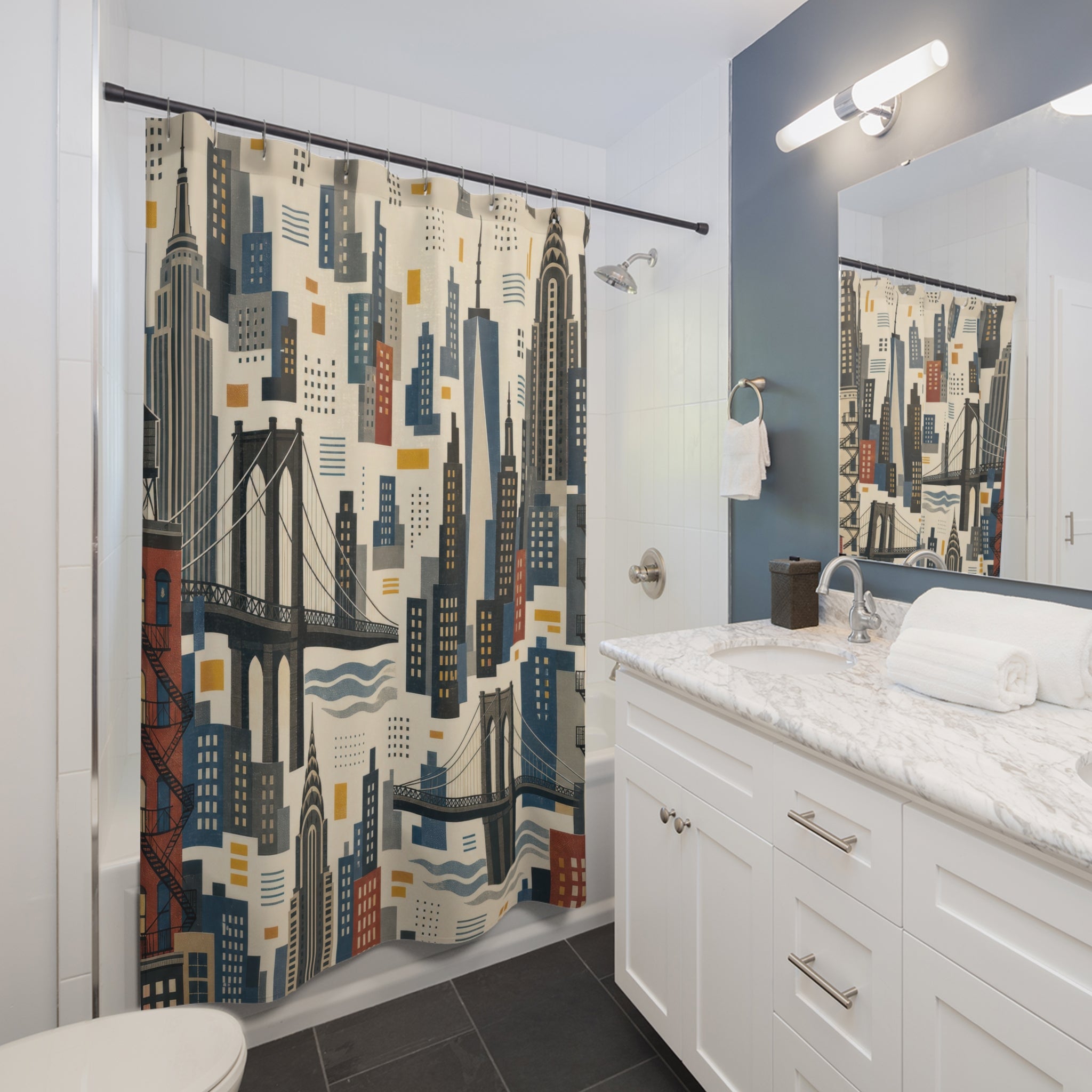 Skyline Shower Curtain
