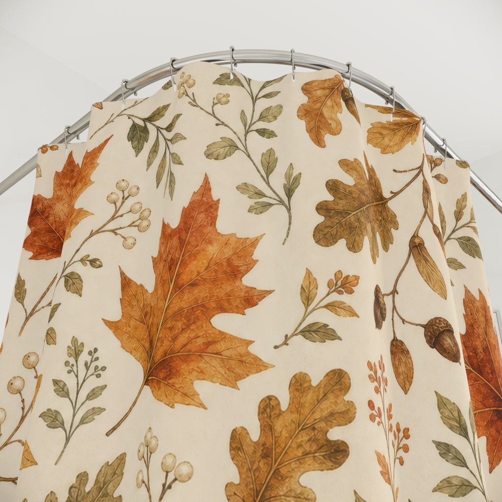 Fall Leaves Autumn Shower Curtain