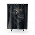 Misty Forest Ruins Shower Curtain