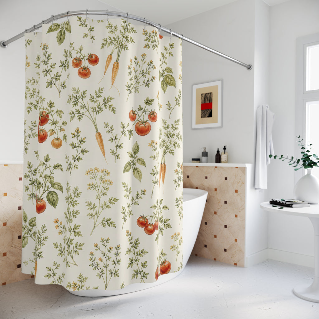 Country Kitchen Garden Shower Curtain