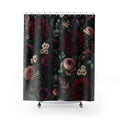 Dark Dahlia Shower Curtain