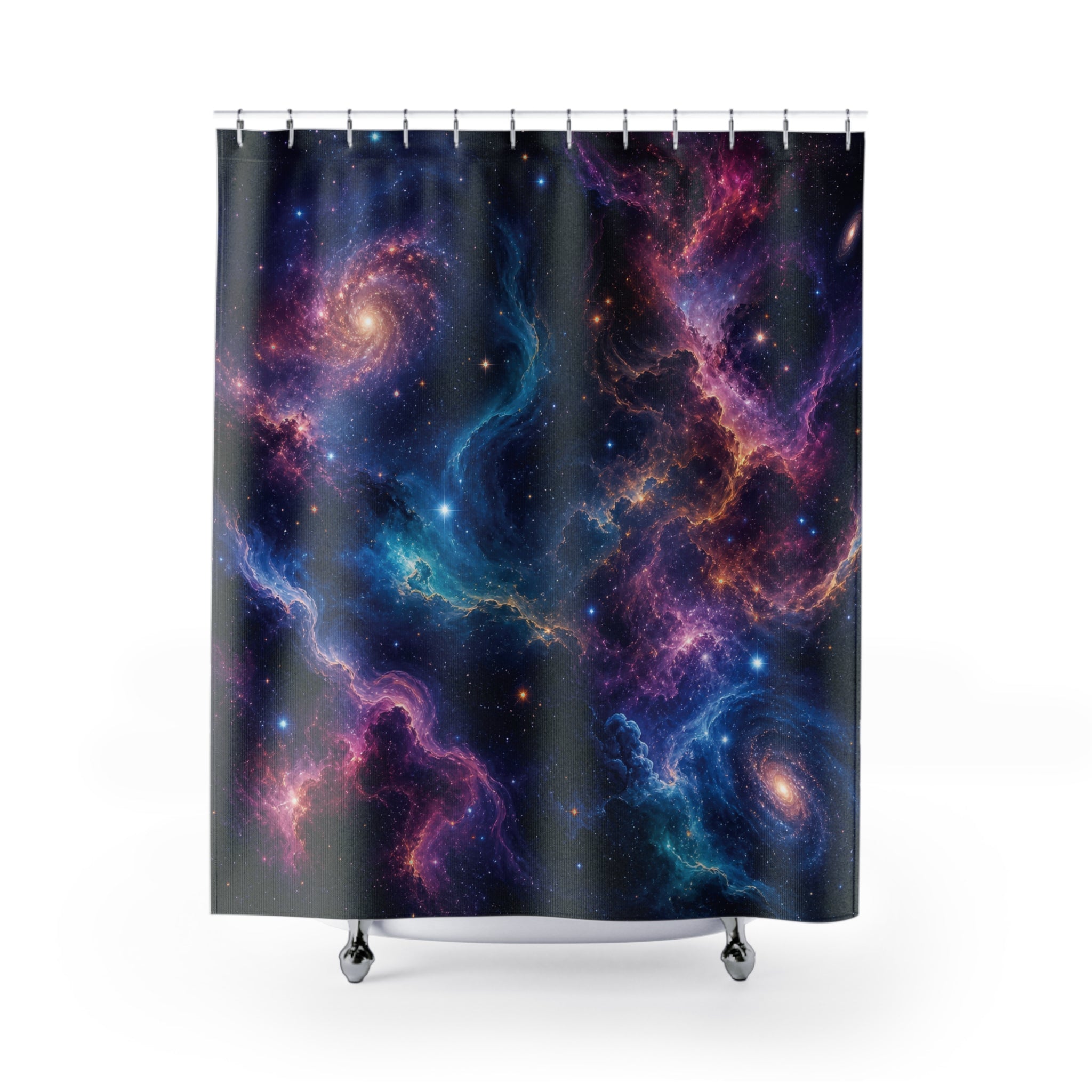 Cosmic Shower Curtain: Galaxy Space Pattern