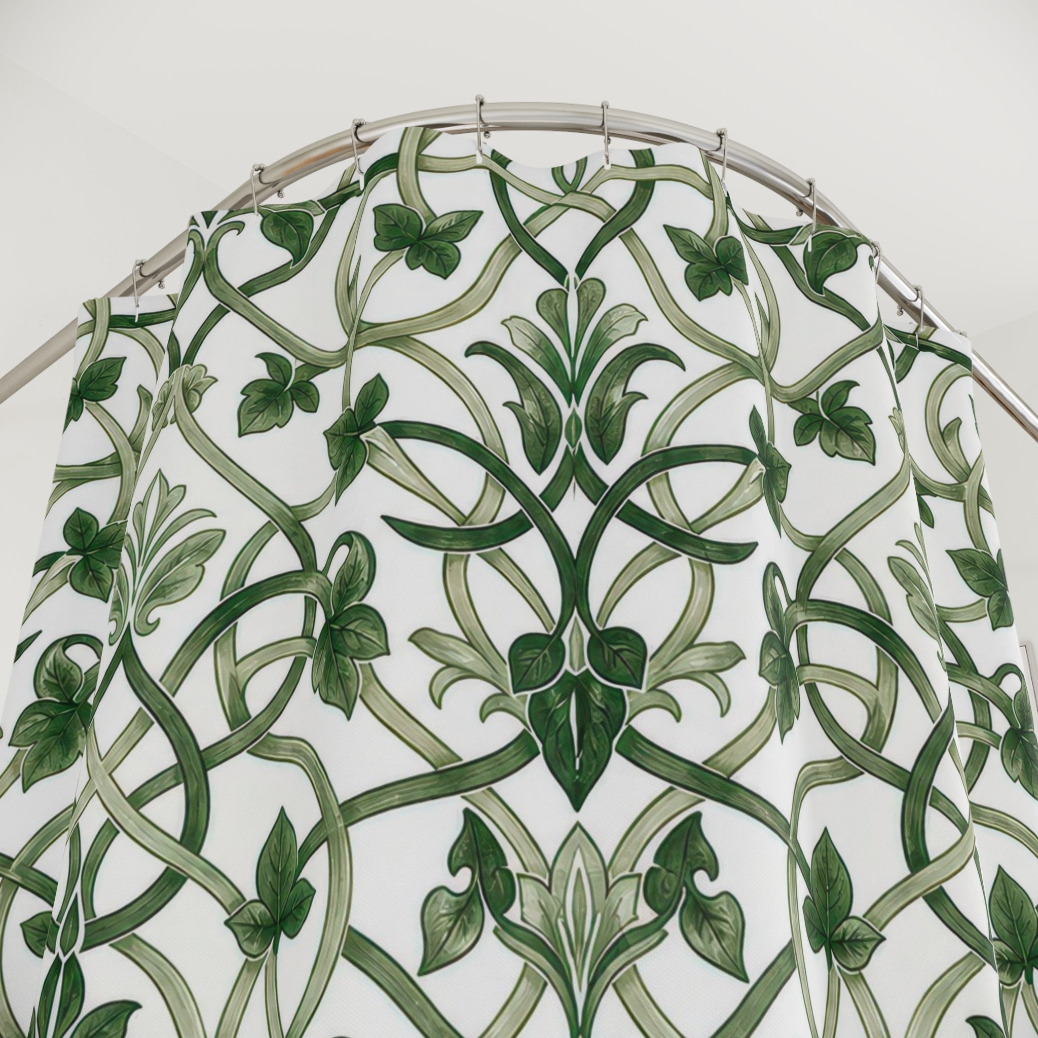 Garden Trellis Vine Shower Curtain
