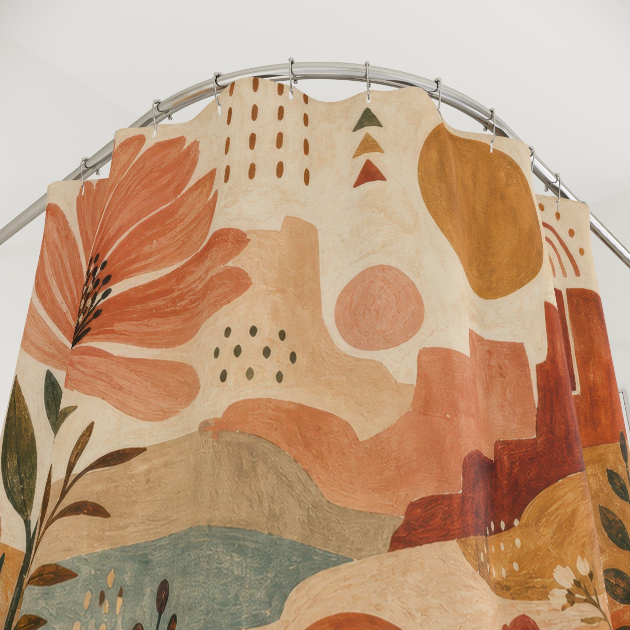 Desert Boho Sun Shower Curtain