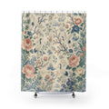 Chinoiserie Blue and White Shower Curtain: Chinoiserie Shower
