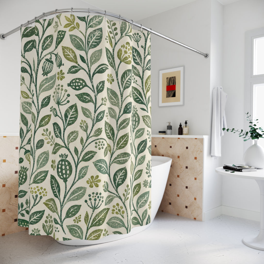 Leafy Vine Shower Curtain