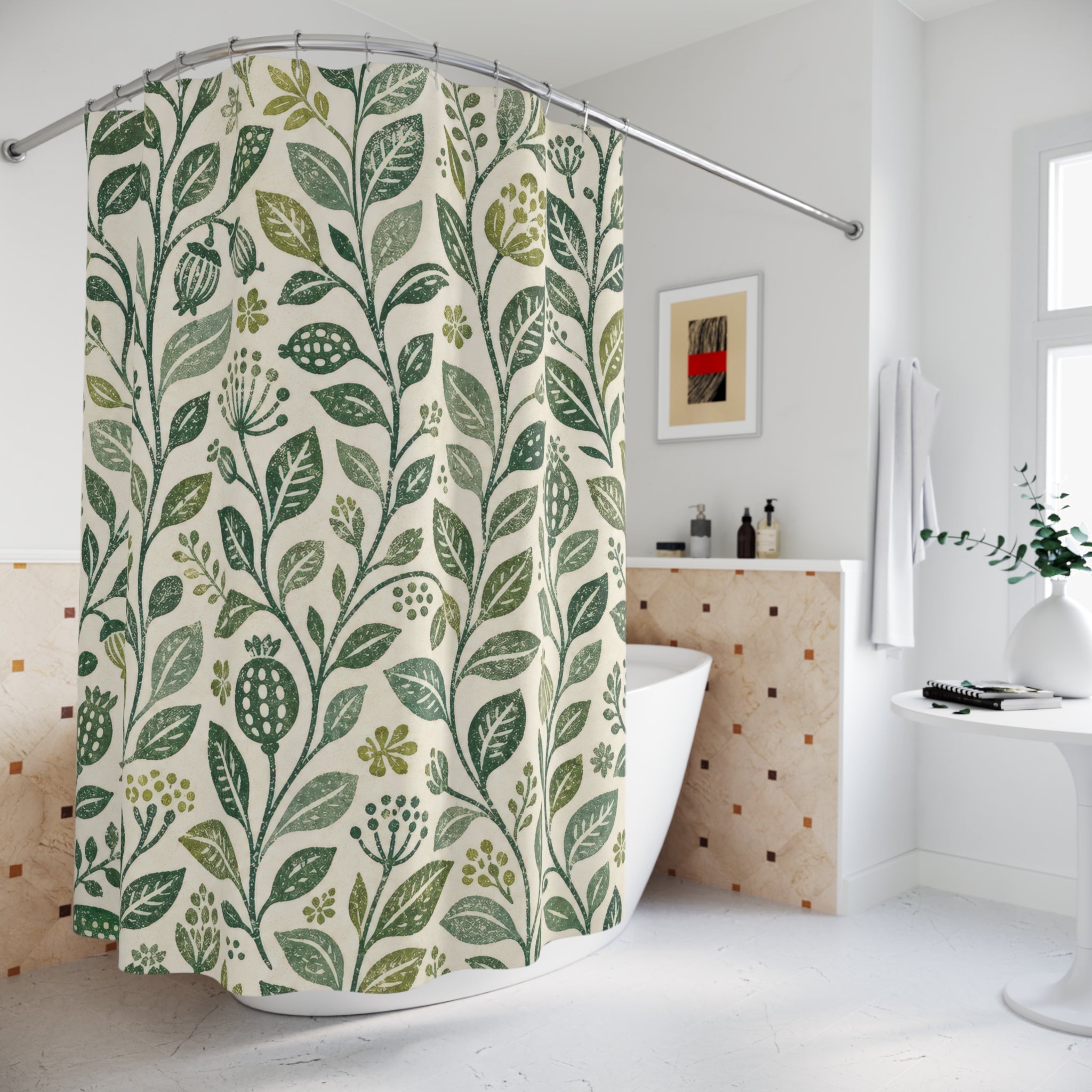 Leafy Vine Shower Curtain