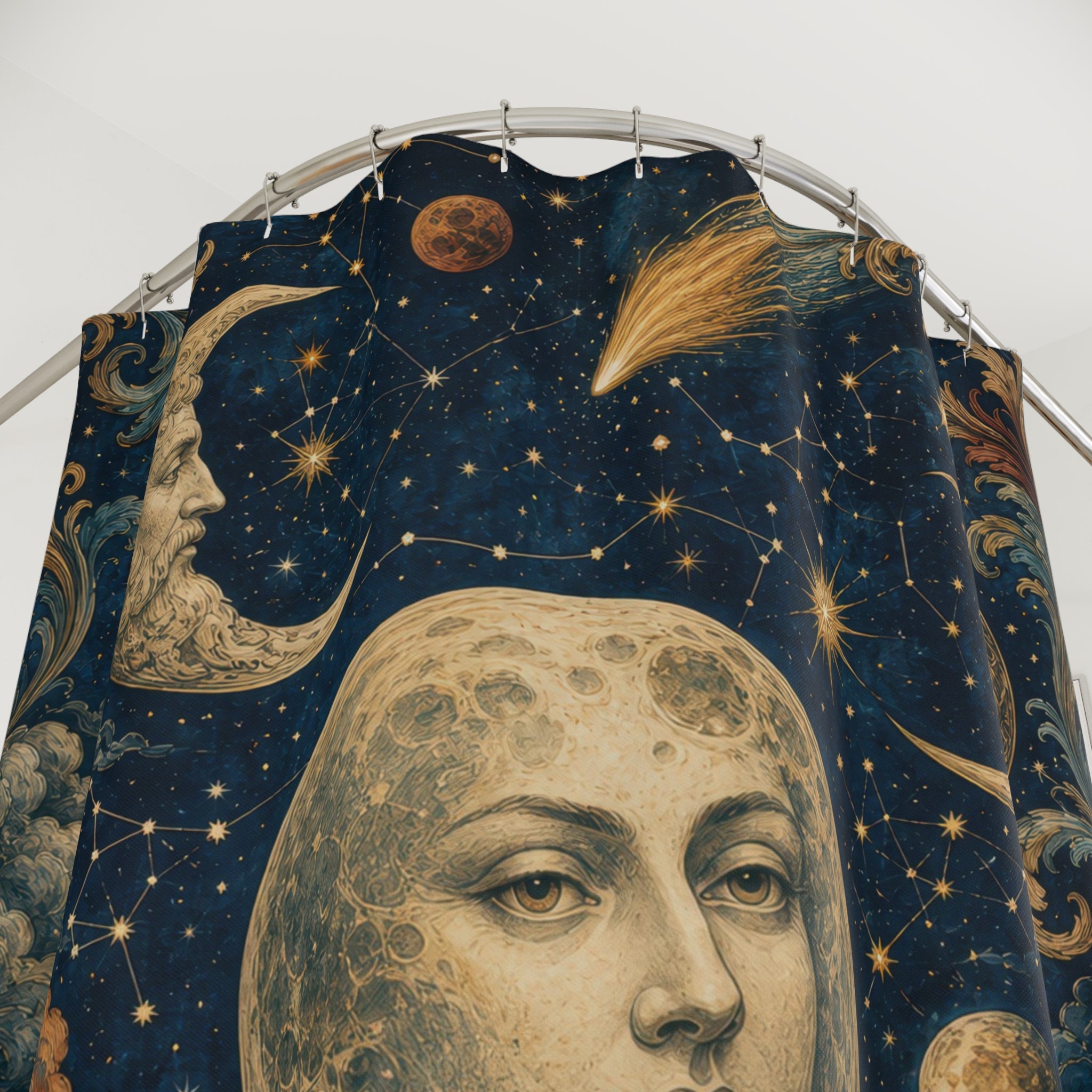 Antique Celestial Atlas Shower Curtain