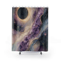 Amethyst Eclipse Veil Shower Curtain