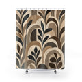 Neutral Botanical Arch Shower Curtain
