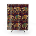 Elephant Shower Curtain – Festive Jewel Friezes