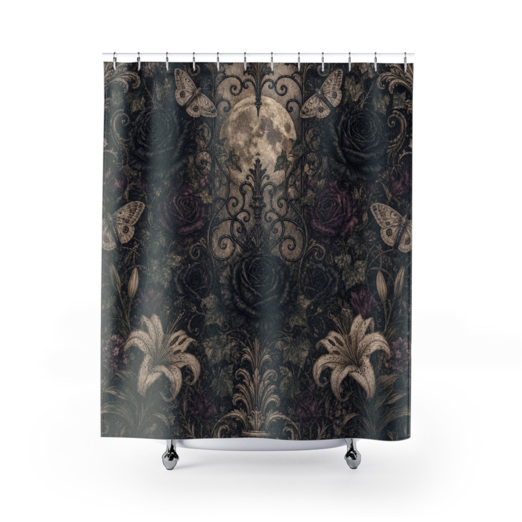 Gothic Garden Shower Curtain