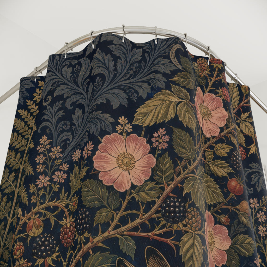 William Morris Hare Bramble Shower Curtain