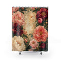 Blush Peony Garden Shower Curtain