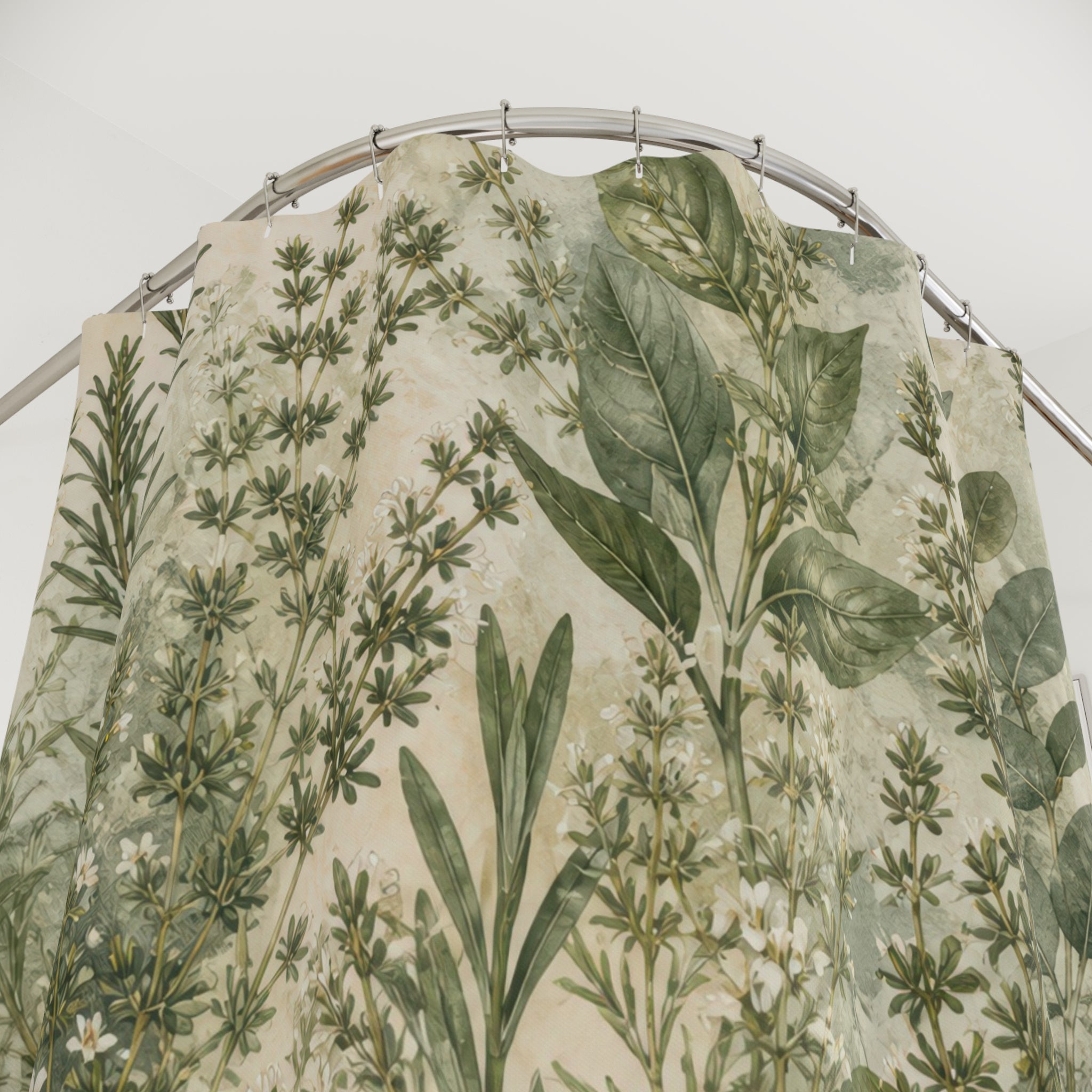 Sage Green Shower Curtain