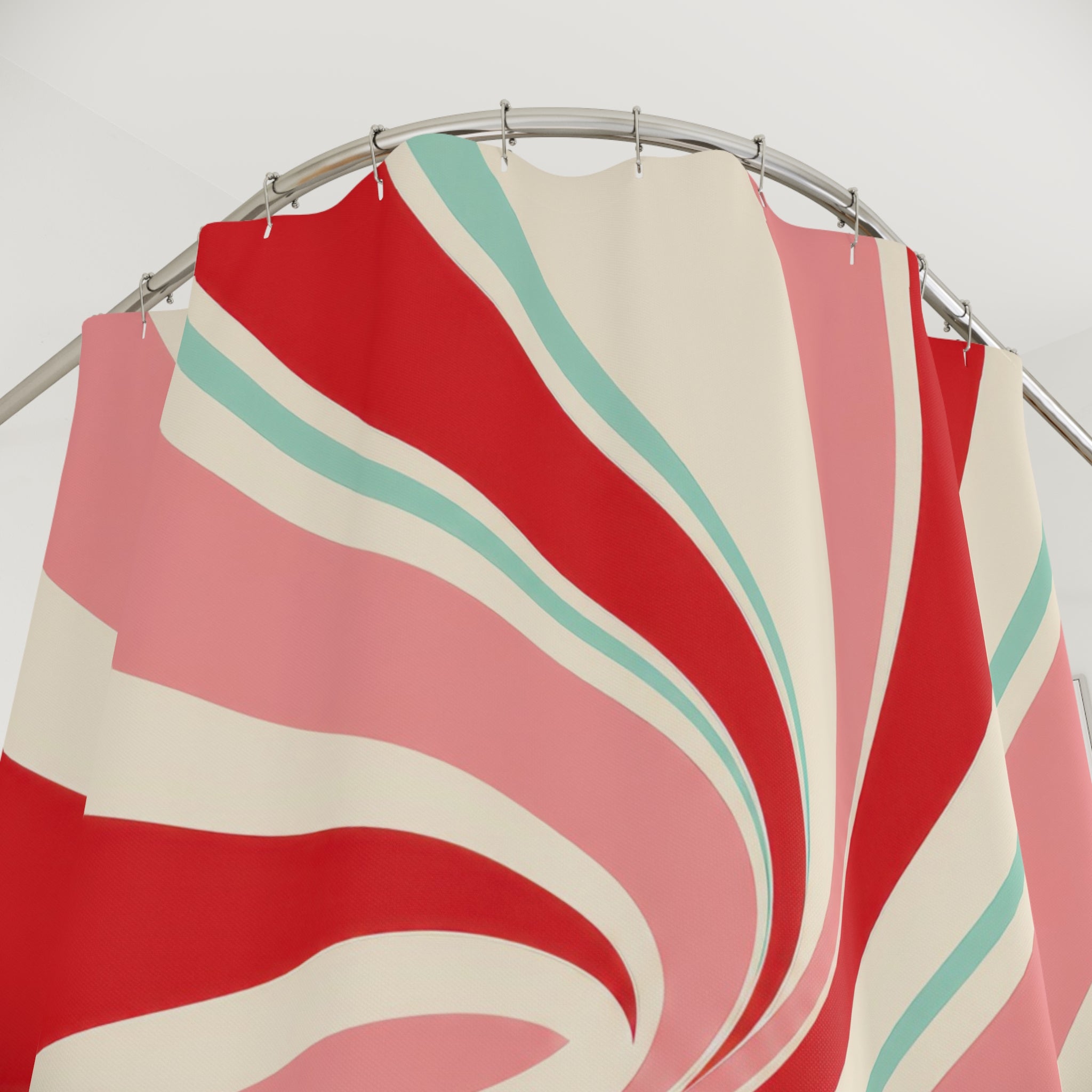 Candy Stripe Shower Curtain