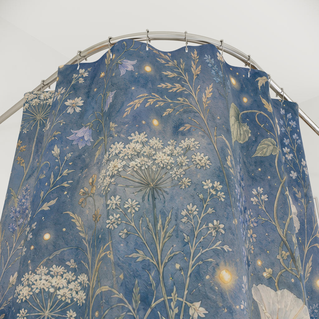 Moonlit Meadow Shower Curtain
