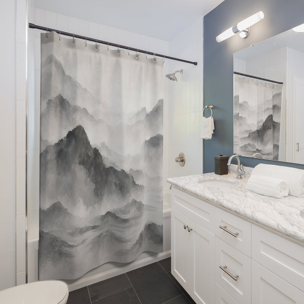 Mountain Shower Curtain