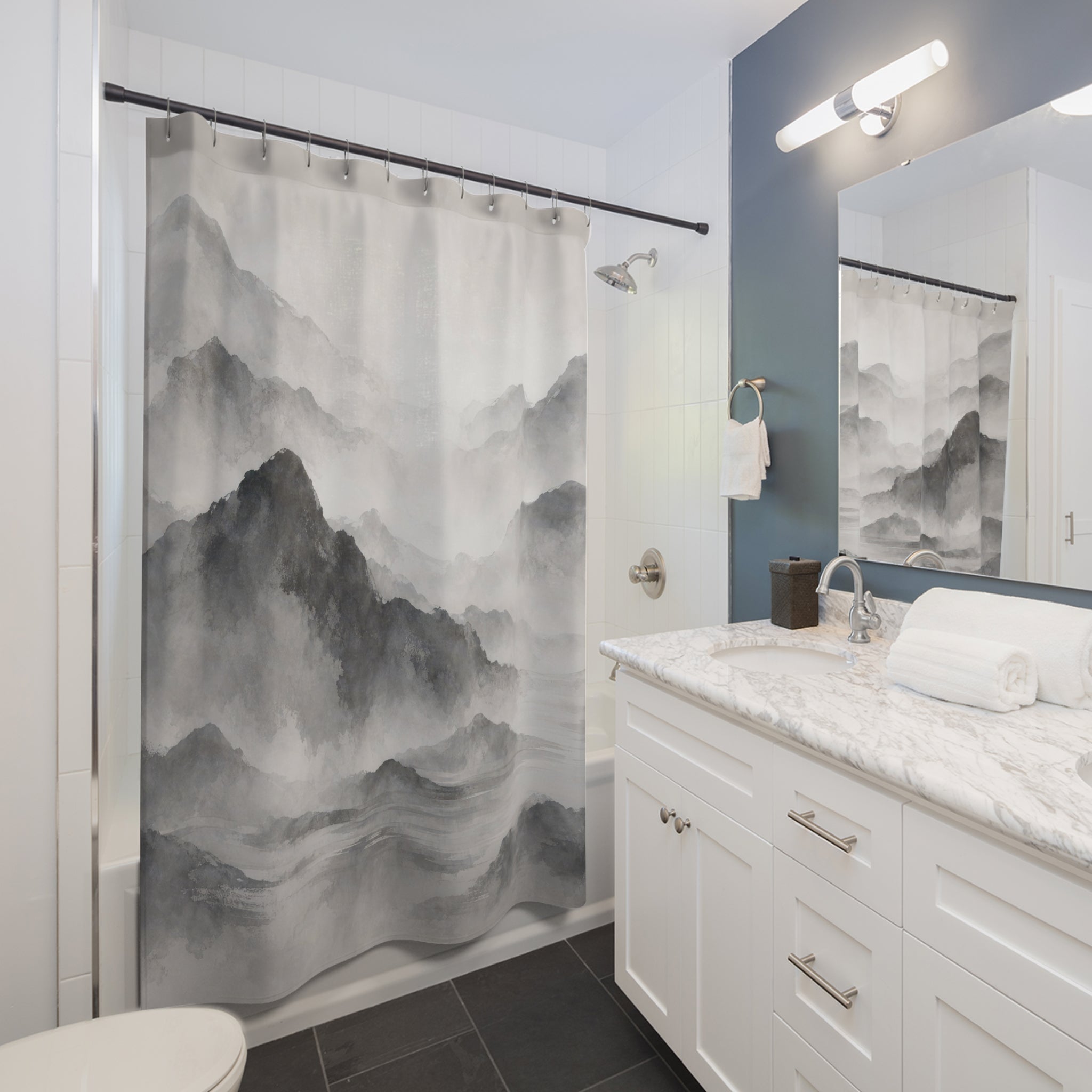 Mountain Shower Curtain