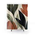 Sage Terracotta Botanical Shower Curtain