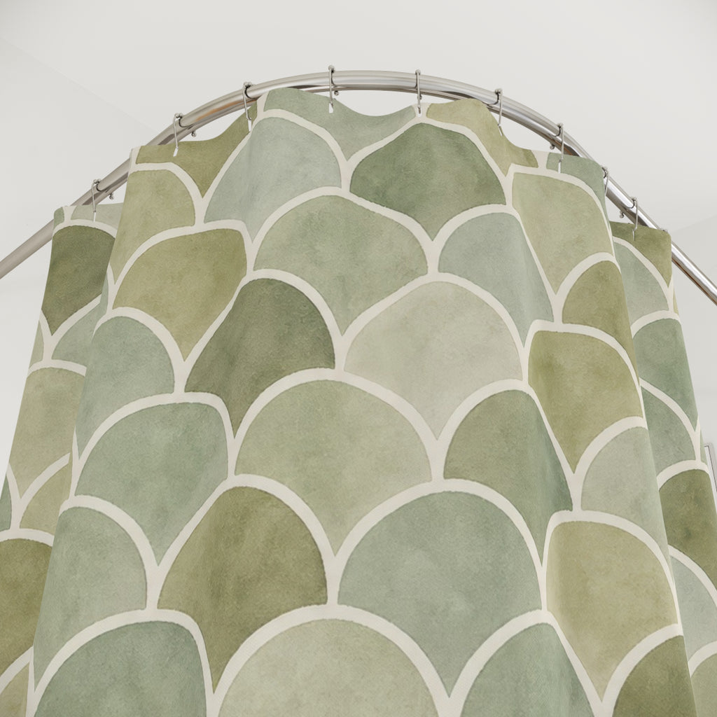 Sage Arch Shower Curtain