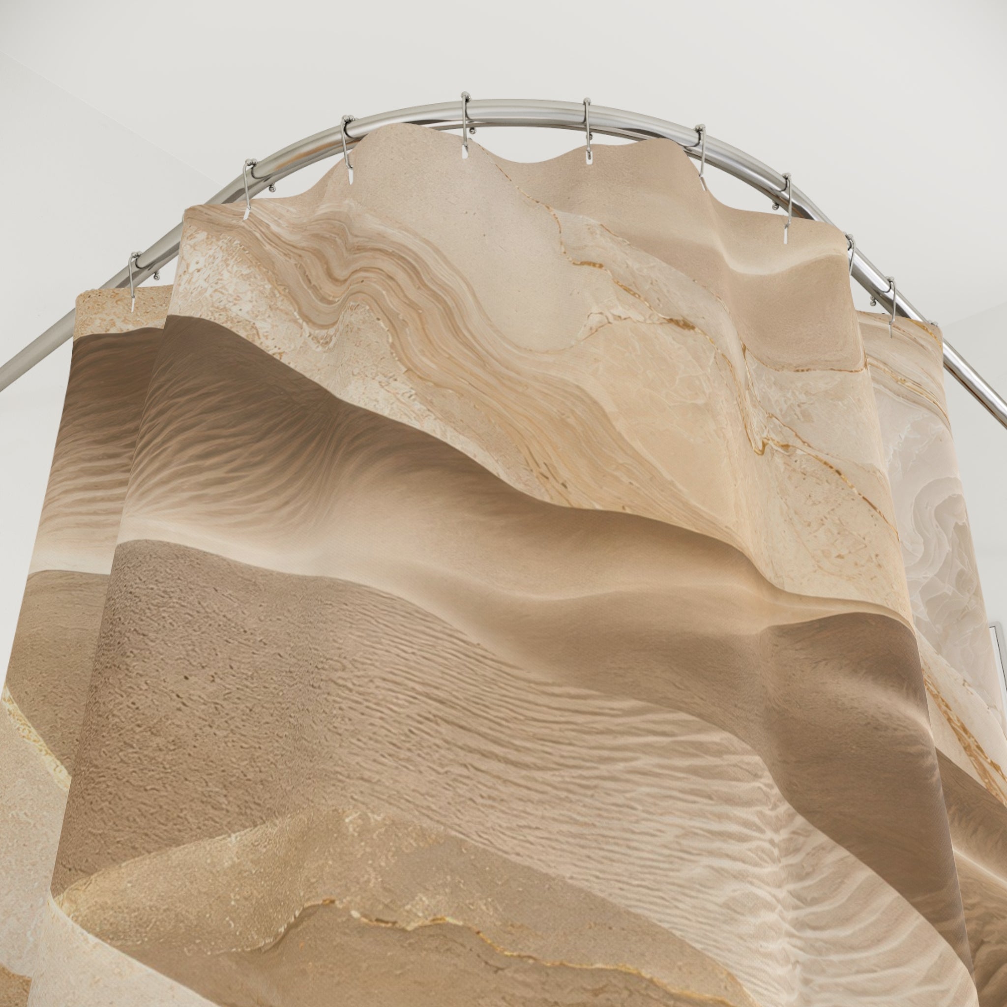 Sand Dune Shower Curtain: Wabi Sabi Desert