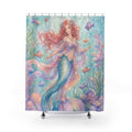Pastel Coral Reef Shower Curtain