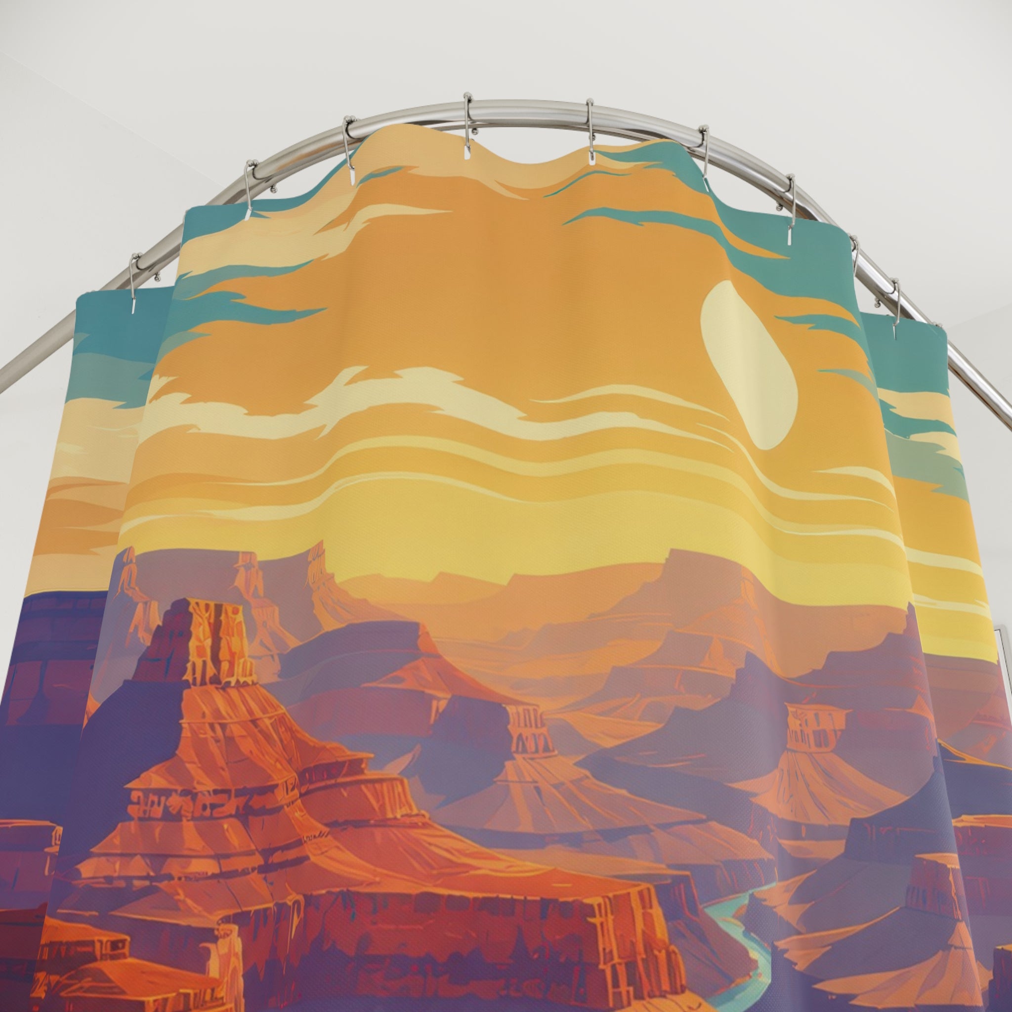 Graphic Southwest Canyon Shower Curtain