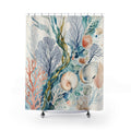 Coastal Tidepool Botanica Shower Curtain