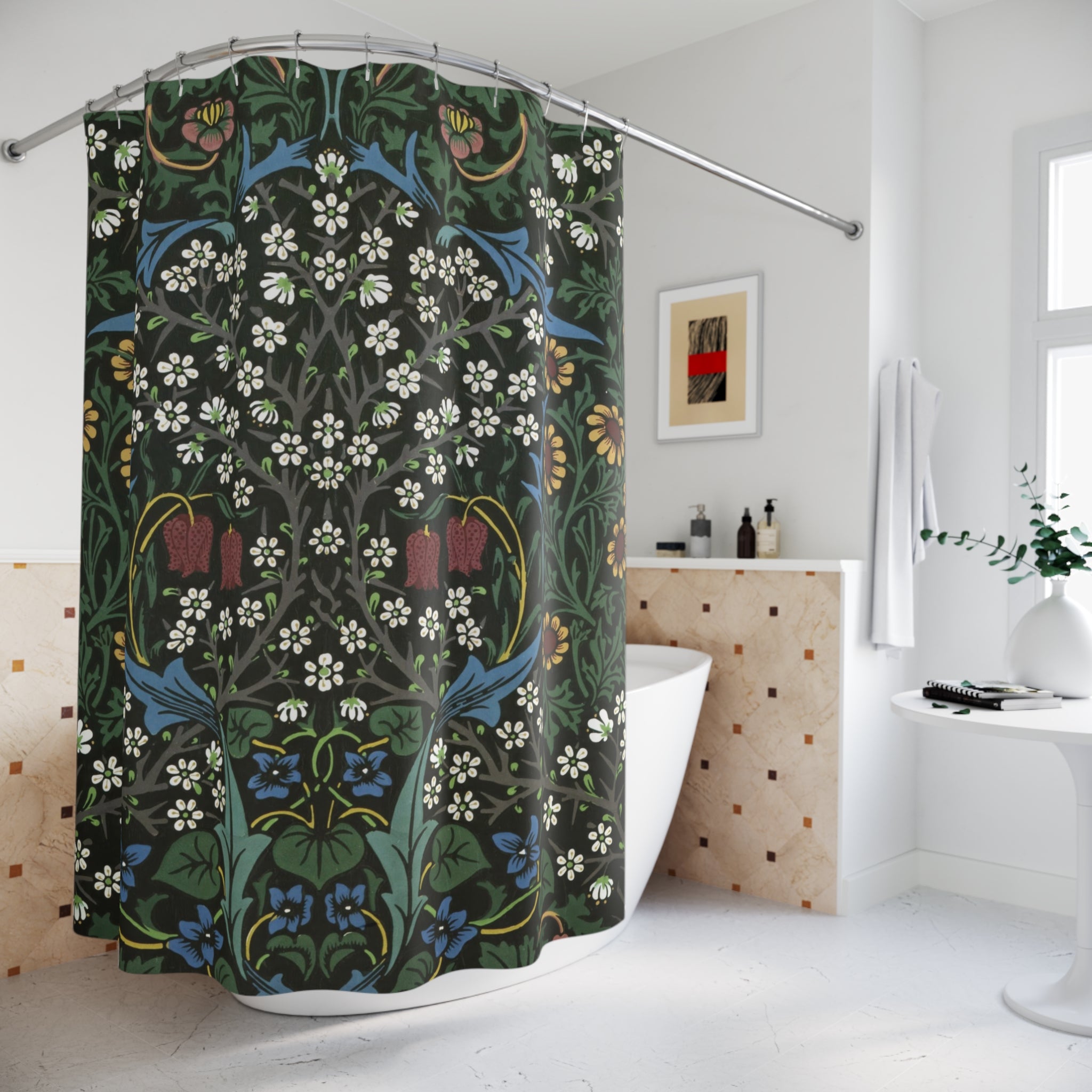 William Morris Blackthorn Shower Curtain