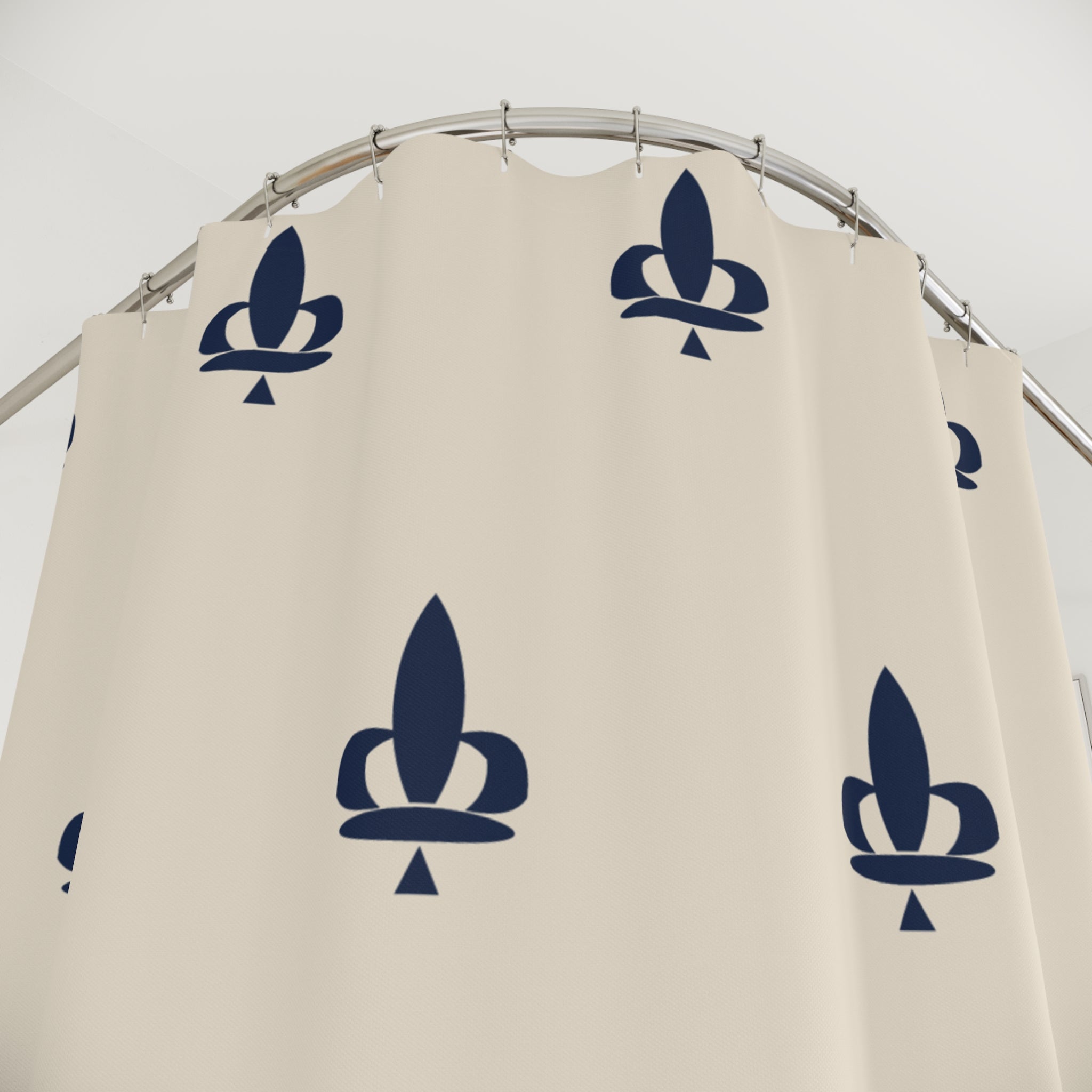 Fleur de Lis Shower Curtain: French Heraldic