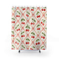 Cute Fruit Cherry Shower Curtain
