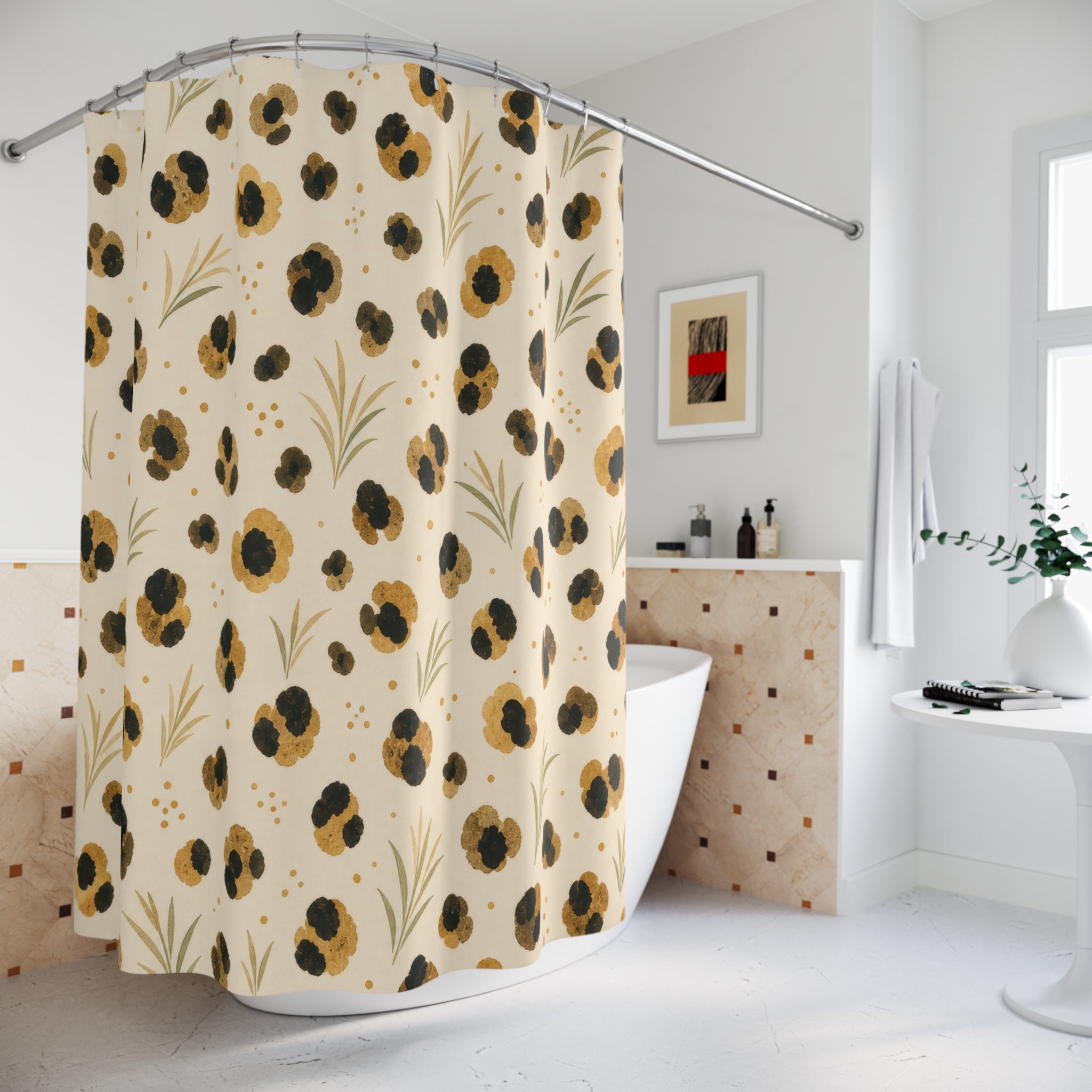 Animal Print Shower Curtain