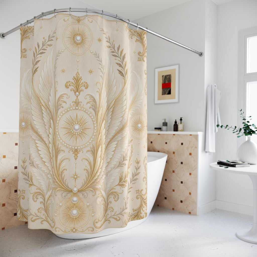 Baroque Halo Shower Curtain