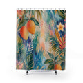 Mango Palm Monsoon Shower Curtain