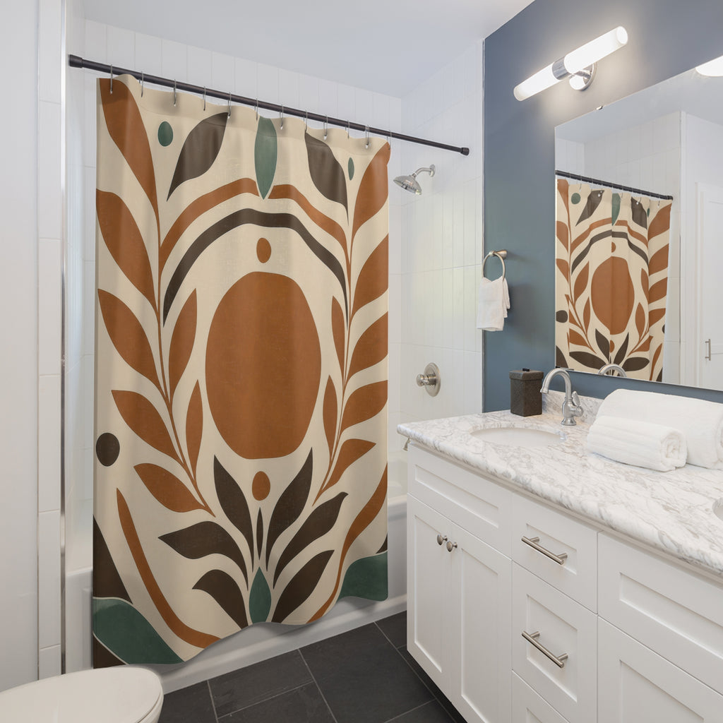 Bronze Shower Curtain