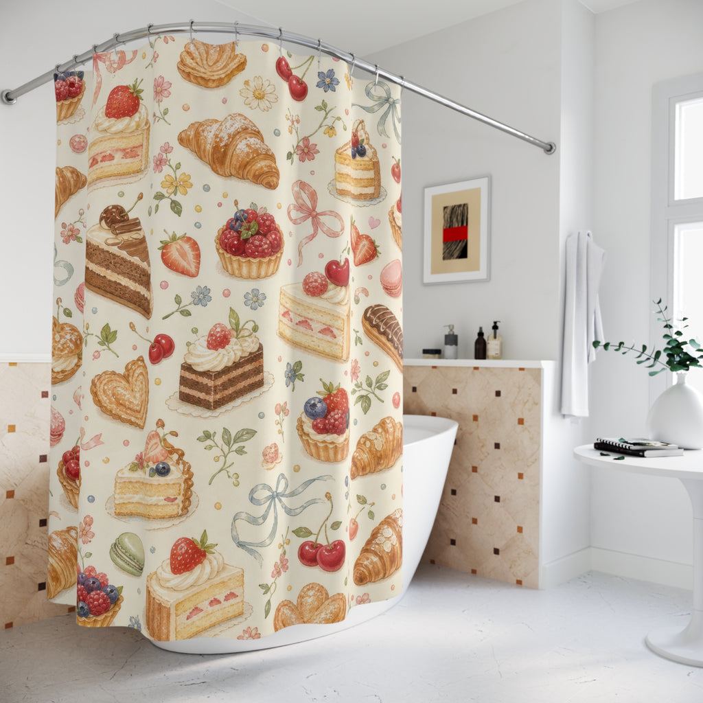 Dessert Bakery Cute Shower Curtain