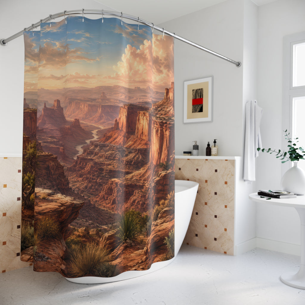 Canyon Shower Curtain: Desert Landscape