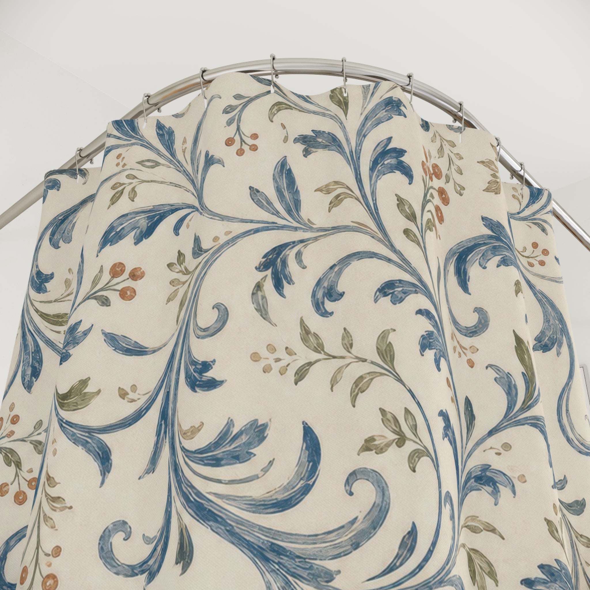 Vintage Botanical Vine Shower Curtain