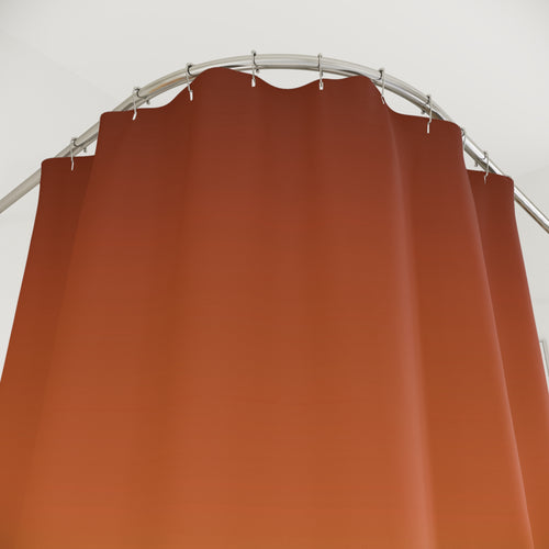 70s Sunset Shower Curtain