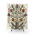Jacobean Floral Tree of Life Shower Curtain